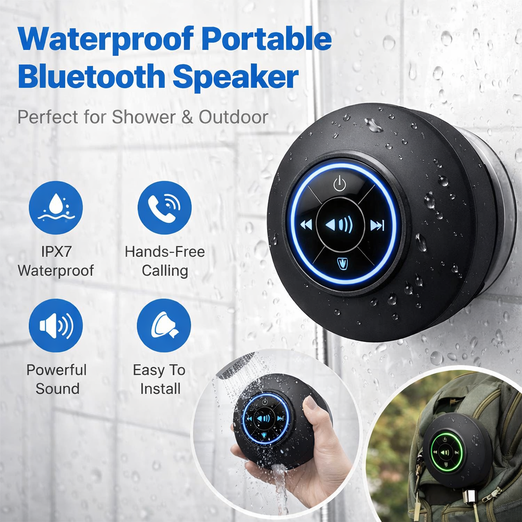 ⭐𝐼𝑃𝑋7 𝑊𝑎𝑡𝑒𝑟𝑝𝑟𝑜𝑜𝑓 𝐵𝑙𝑢𝑒𝑡𝑜𝑜𝑡ℎ 𝑆ℎ𝑜𝑤𝑒𝑟 𝑆𝑝𝑒𝑎𝑘𝑒𝑟  𝑃𝑜𝑟𝑡𝑎𝑏𝑙𝑒 𝑊𝑖𝑟𝑒𝑙𝑒𝑠𝑠 𝑆𝑜𝑢𝑛𝑑 𝑤𝑖𝑡ℎ 𝑆𝑡𝑟𝑜𝑛𝑔 𝑆𝑢𝑐𝑡𝑖𝑜𝑛 𝑀𝑜𝑢𝑛𝑡 & 𝐻𝑎𝑛𝑑𝑠-𝐹𝑟𝑒𝑒 𝐶𝑎𝑙𝑙𝑖𝑛𝑔